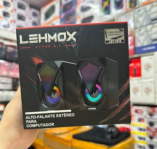 ￼Caixinha Caixa de som computador PC gamer alto falante RGB luz de respiração fria