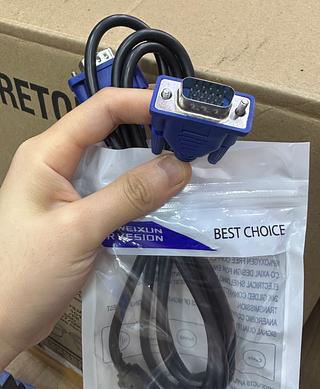 Cabo VGA x VGA AZUL