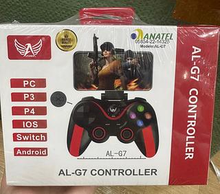 Controle Gamer AL-G7 CONTROLLER com Bluetooth da LTOMEX/Para PC, iOS, Android, Switch, P3 e P4