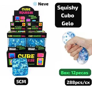 Squishy Cubo de Gelo Neve 5CM 雪花冰块