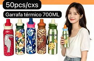 Garrafa Térmica Farm com tampa 700ml com 2 bico