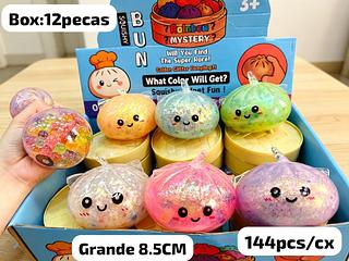 Squishy BAOZI Grande 8.5CM 独角兽彩珠包子