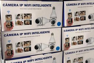 Câmera IP Wi-Fi inteligente modelo 8177