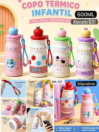Garrafa térmico infantil 500ml ma-137