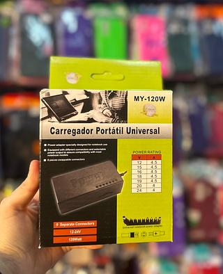Fonte Universal Notebook Adaptador Carregador 12-24v 120w