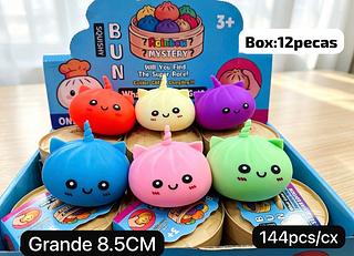 Squishy grande 8.5CM unicórnio liso独角兽素包