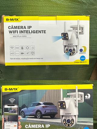 Câmera IP Wi-Fi inteligente múltipla visão B-Max BM-IP171