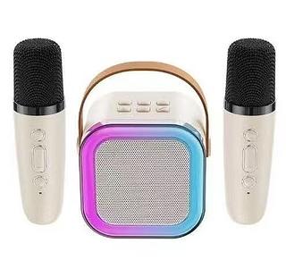 caixa de som com microfone