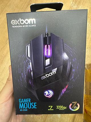 Mouse gamer exbom ms-G260