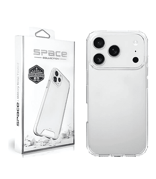 capa case space transparente