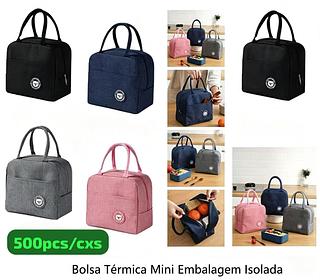 Bolsa térmica mini embalagem isolada